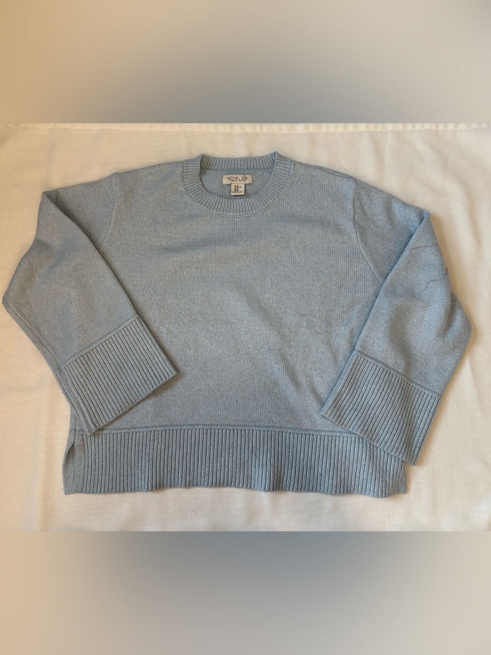 Rachel Zoe Pastel Blue Crewneck Pullover